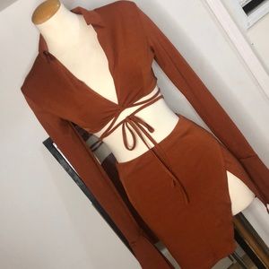 Stylish Skirt Set - 2pcs